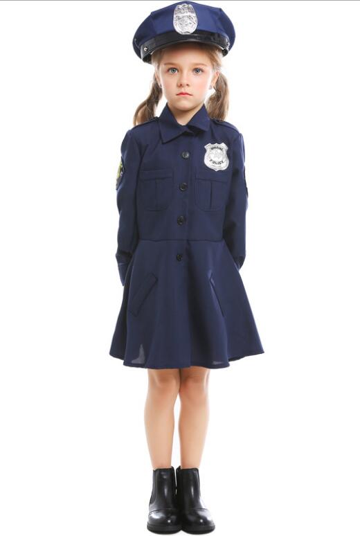 F68159 children police costume